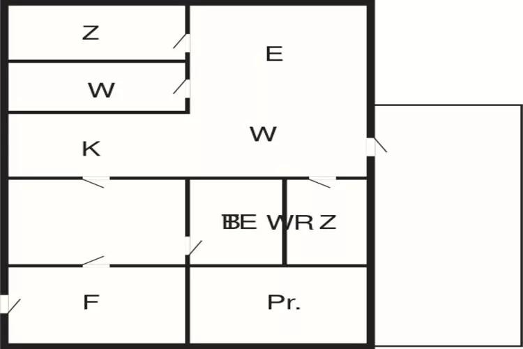 5 person holiday home in Lemvig-By Traum-Floor plan
