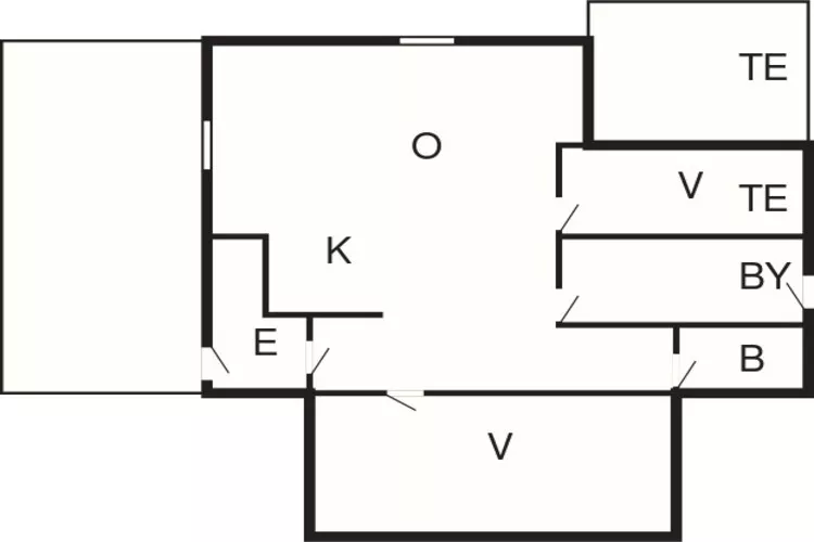 5 person holiday home in HÄSSLEHOLM-By Traum-Floor plan