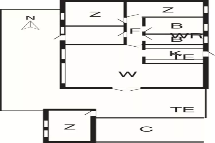 Familienstrandhaus -- By Traum Ferienwohnungen-Grundriss
