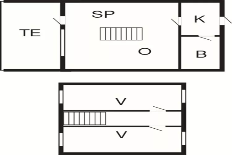 3 room w/seaview-Floor plan