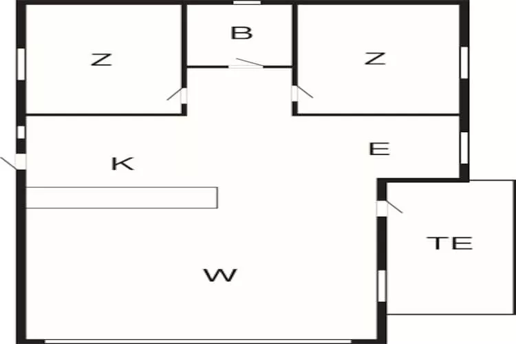 4 person holiday home in Silkeborg-By Traum-Floor plan