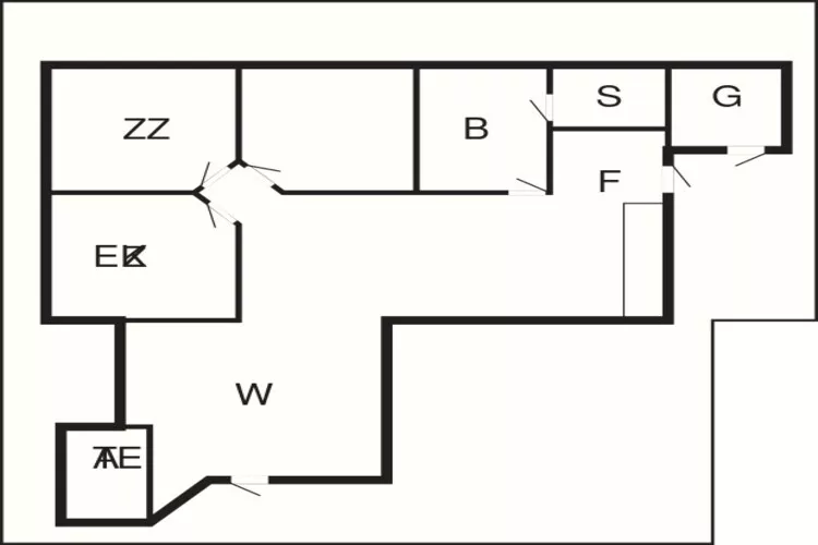 Maison de vacances pour 6 a Nørre Nebel-By Traum-Plan