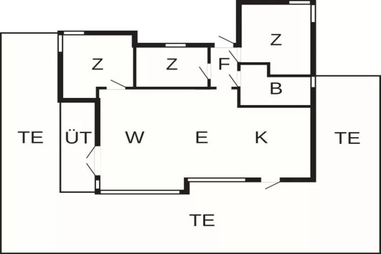 Maison de vacances pour 7 a Nordborg-By Traum-Plan