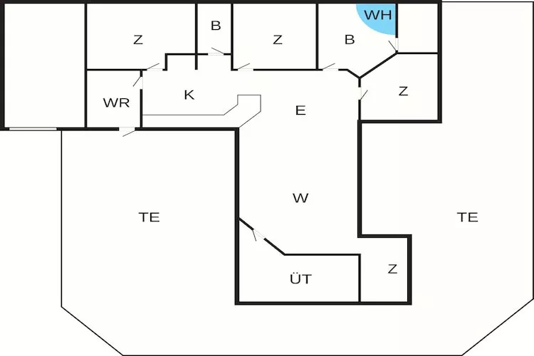 9 Personen Ferienhaus in Børkop-By Traum-Grundriss