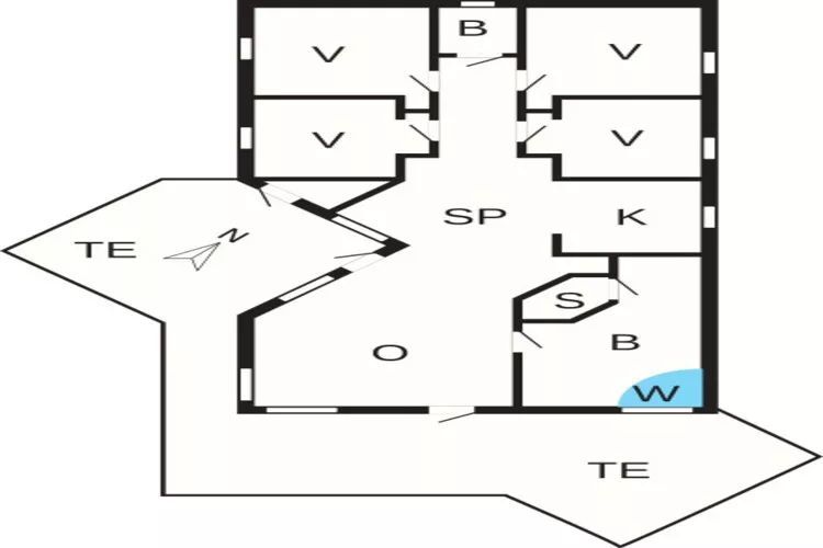 FUGLEKONGEN-Grundriss