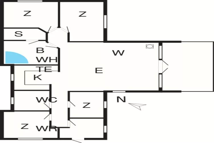 9 Personen Ferienhaus in Væggerløse-By Traum-Grundriss