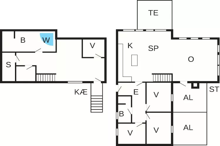10 person holiday home in Roslev-Floor plan