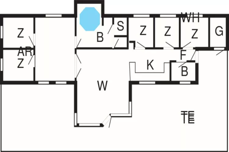 14 person holiday home in Rødby-By Traum-Floor plan