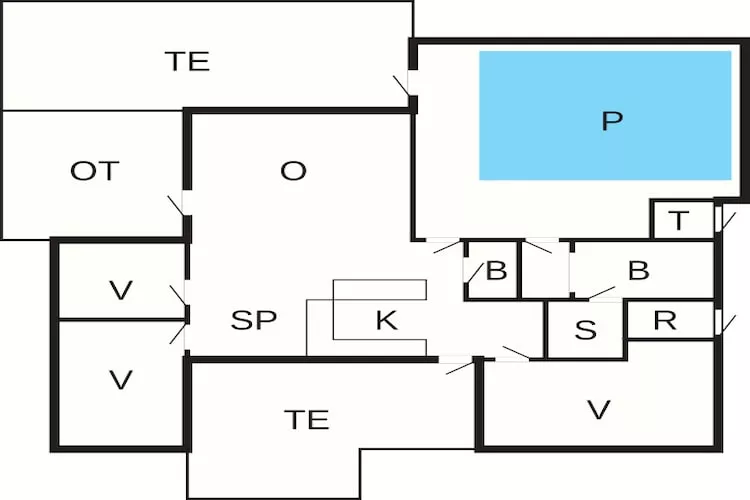 Maison de vacances pour 8 a Bindslev-By Traum-Plan