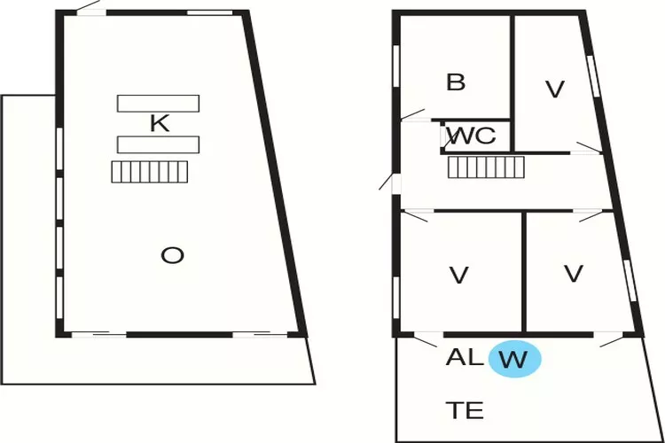 7 person holiday home in Stege-By Traum-Floor plan