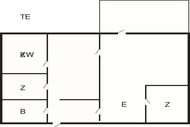 4 person holiday home in GISLAVED-By Traum-Floor plan