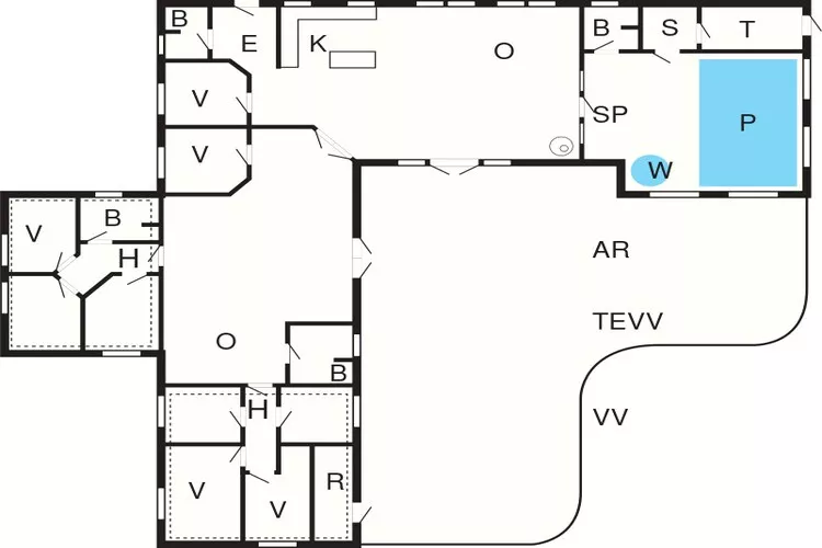 Luxury Pool Retreat by Sea - By Traum Ferienwohnungen-Floor plan