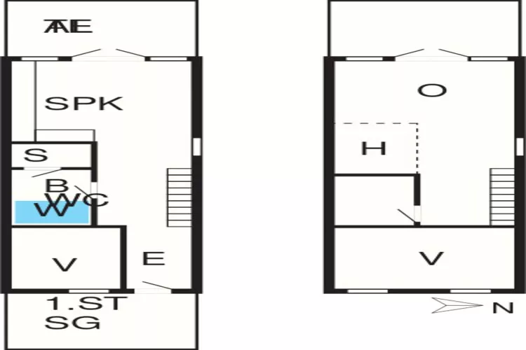 8 person holiday home in Nykøbing Sj-Floor plan