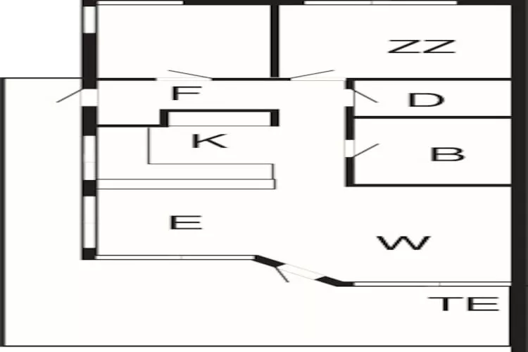 Maison de vacances pour 6 a Tranekær-By Traum-Plan
