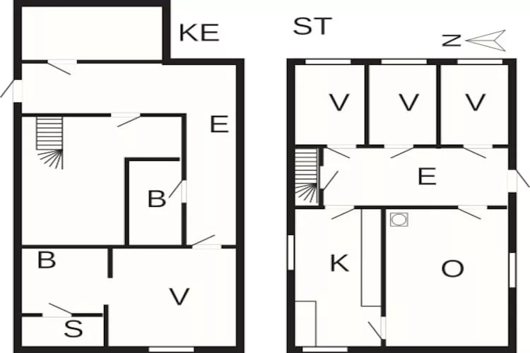 8 Personen Ferienhaus in SÄLEN-By Traum-Grundriss