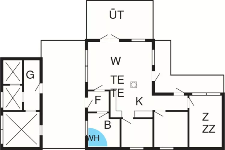 Maison de vacances pour 6 a Ålbæk-By Traum-Plan