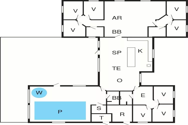 Luxury Beach House - By Traum Ferienwohnungen-Floor plan