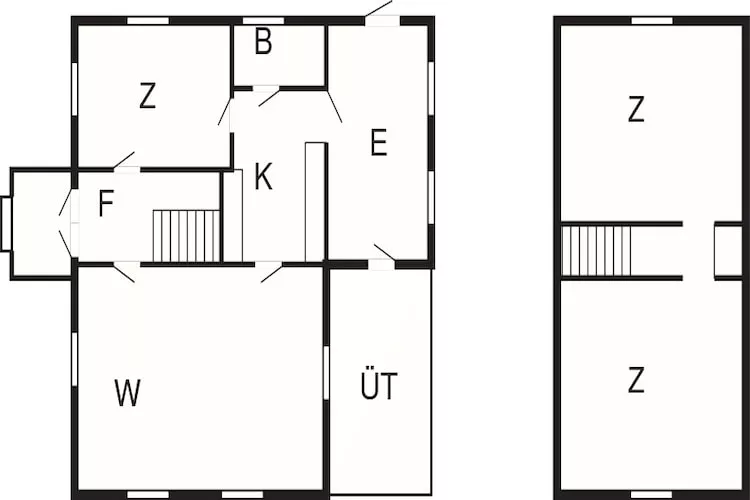 6 Personen Ferienhaus in ALSTERBRO-By Traum-Grundriss