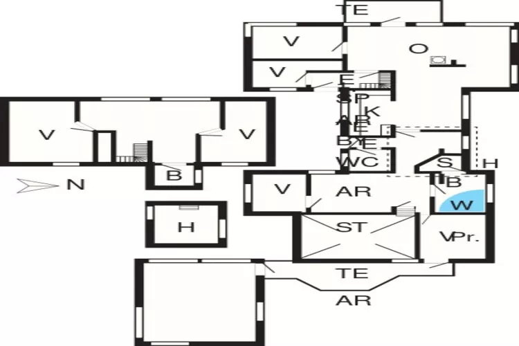 17 person holiday home in Harboøre-By Traum-Floor plan