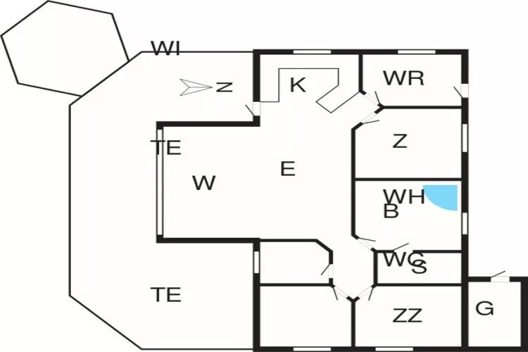 8 person holiday home in Sæby-By Traum-Floor plan