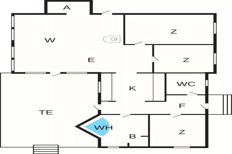 Idyllic Cottage in Allinge - By Traum Ferienwohnungen-Floor plan
