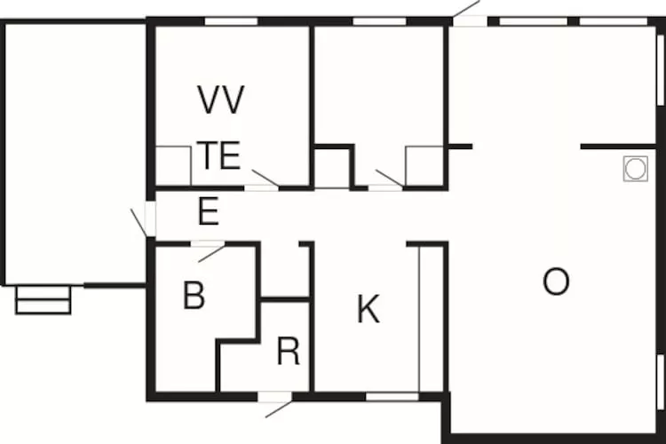 6 person holiday home in FALKENBERG-By Traum-Floor plan