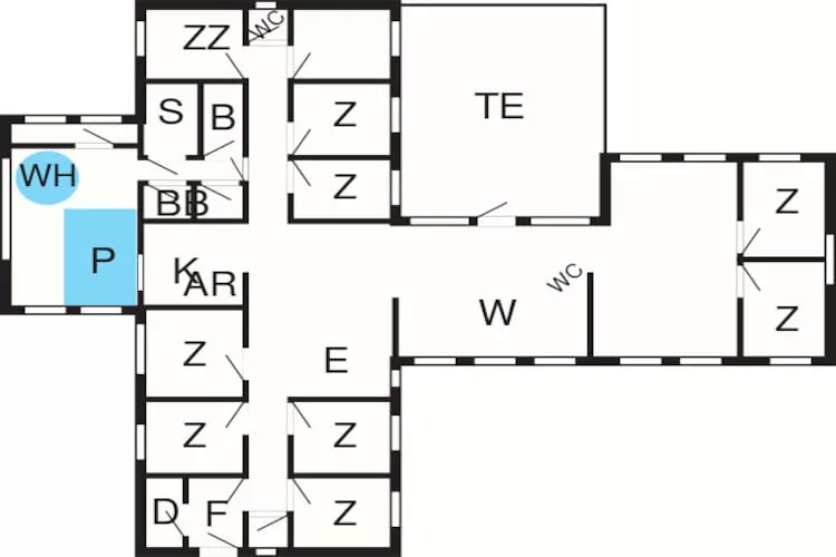 Luxury Retreat in Tranum - By Traum Ferienwohnungen-Floor plan