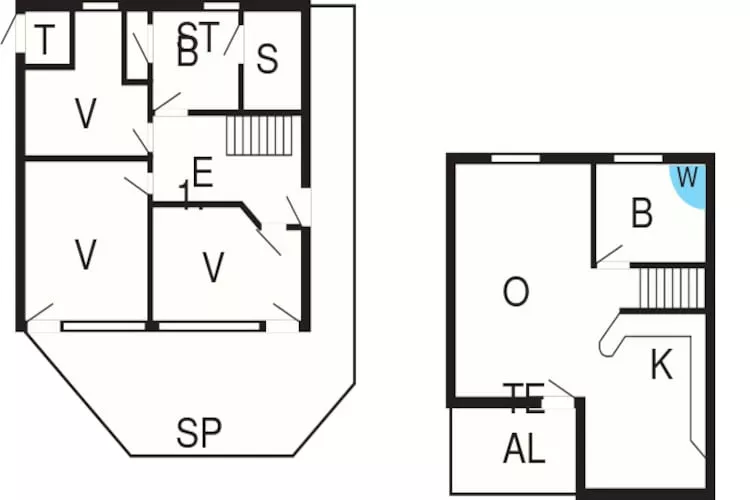 MERKUR 62+58 SW 1.RH.-Floor plan