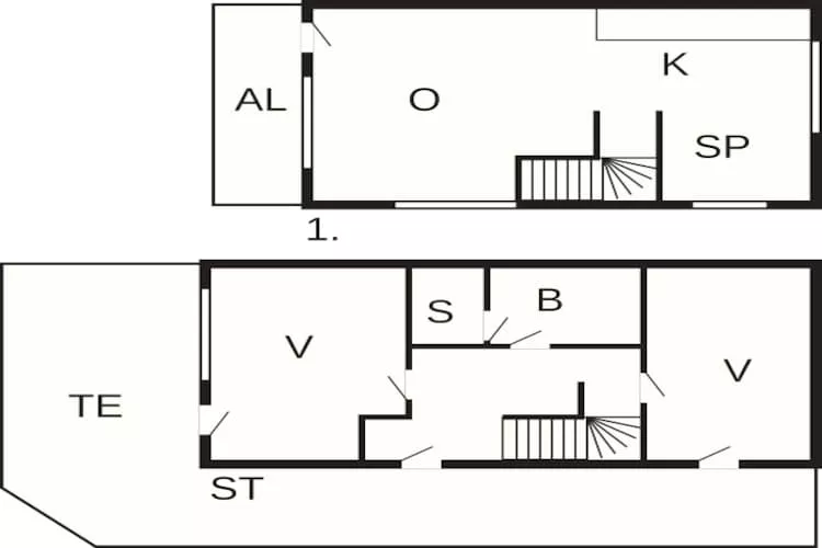 MERKUR 35+33 S DHH 1.RH.-Floor plan