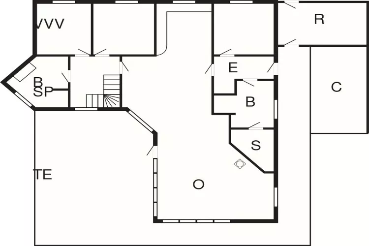10 person holiday home in Højslev-By Traum-Floor plan