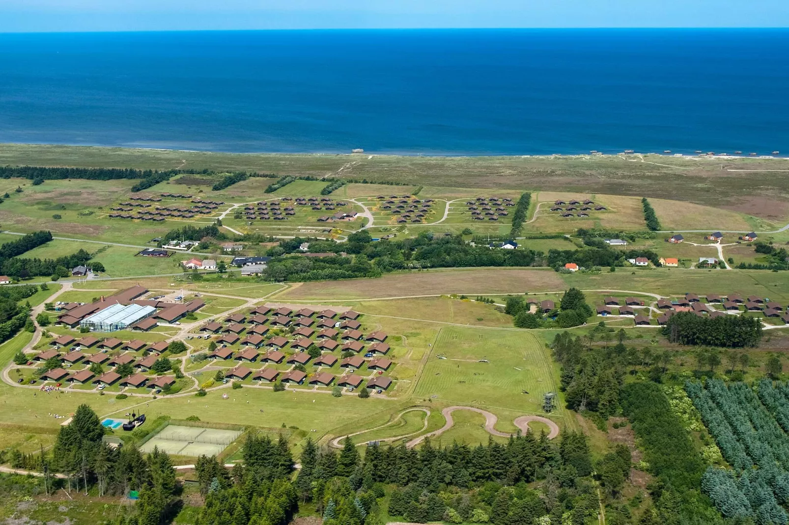 6 Personen Ferienhaus auf einem Ferienpark Hanstholm