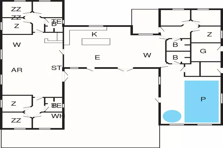 Luxury Beach Retreat - By Traum Ferienwohnungen-Floor plan
