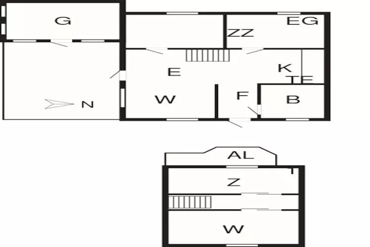 5 person holiday home in Harboøre-By Traum-Floor plan