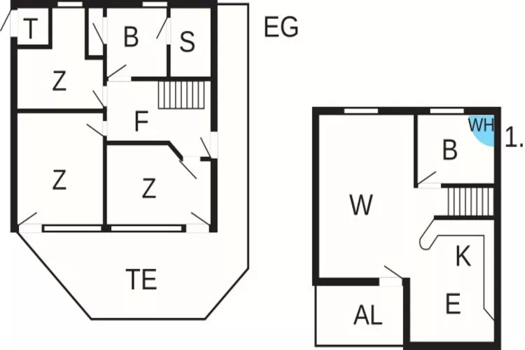 MERKUR 62+58 SW 1.RH.-Plan