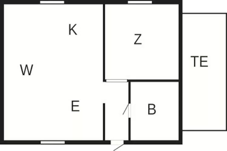 4 Personen Ferienhaus in HOVA-By Traum-Grundriss
