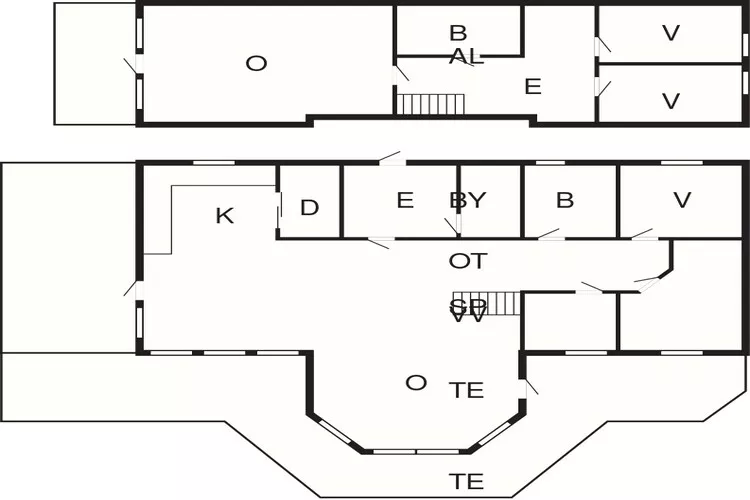 8 person holiday home in Valldal-By Traum-Floor plan