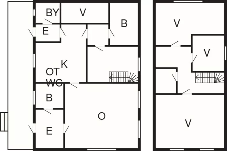 Maison de vacances pour 10 a Follafoss-By Traum-Plan