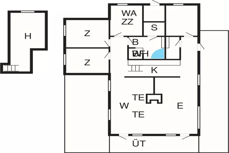 12 person holiday home in Sæby-By Traum-Floor plan