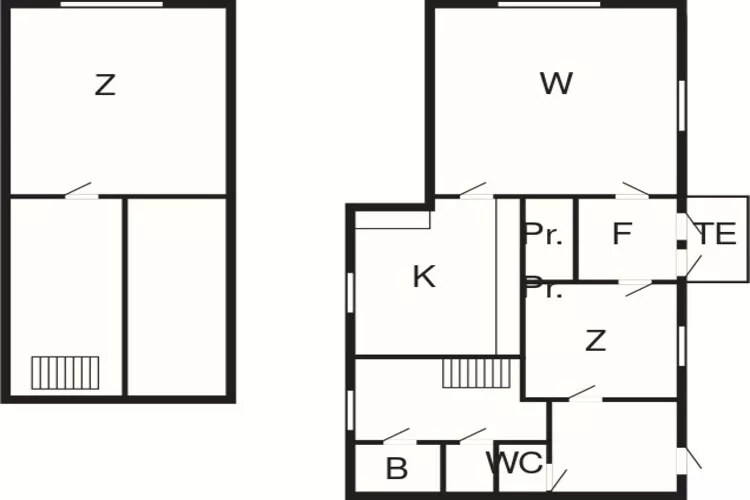 Maison de vacances pour 6 a Pauliström-By Traum-Plan
