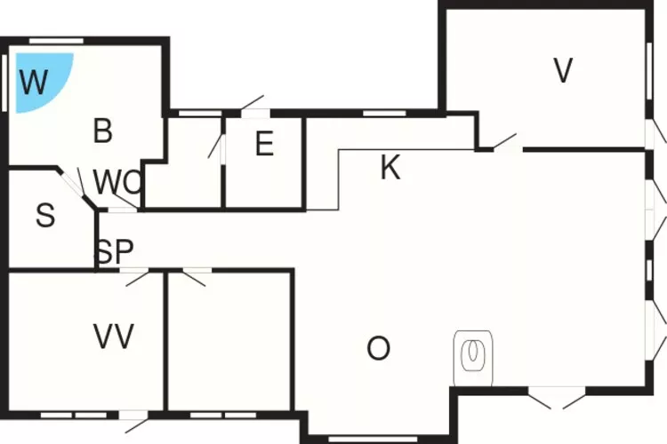 8 Personen Ferienhaus in Broager-By Traum-Grundriss