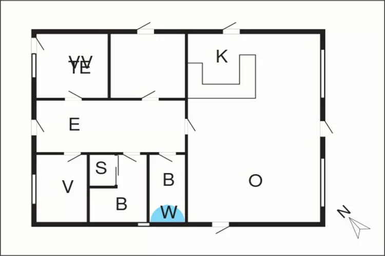 6 Personen Ferienhaus in Hadsund-By Traum