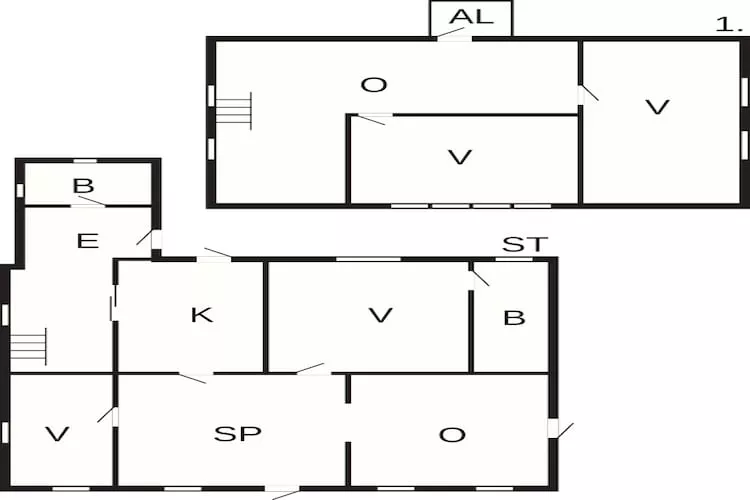 Maison de vacances pour 6 a Skagen-By Traum-Plan
