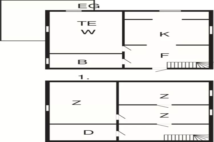 4 person holiday home in Skatvik-By Traum-Floor plan