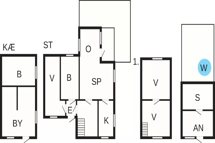 GAMLEHUSET HUS 42907-Floor plan