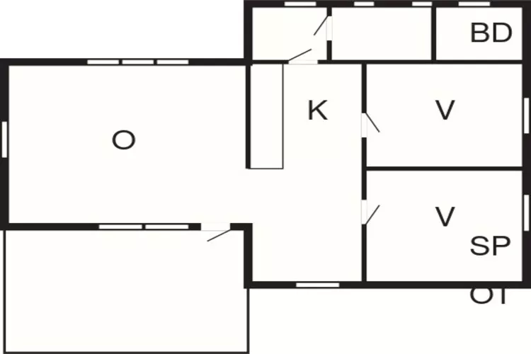 4 person holiday home in VEBERÖD-By Traum-Floor plan