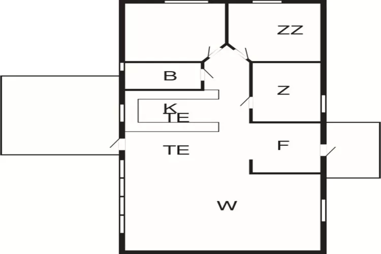 Maison de vacances pour 6 a Vena-By Traum-Plan
