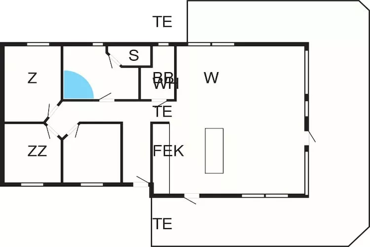 Luxury Beach House with Spa - By Traum Ferienwohnungen-Floor plan