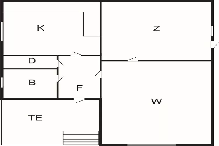4 person holiday home in RÖRVIK-By Traum-Floor plan