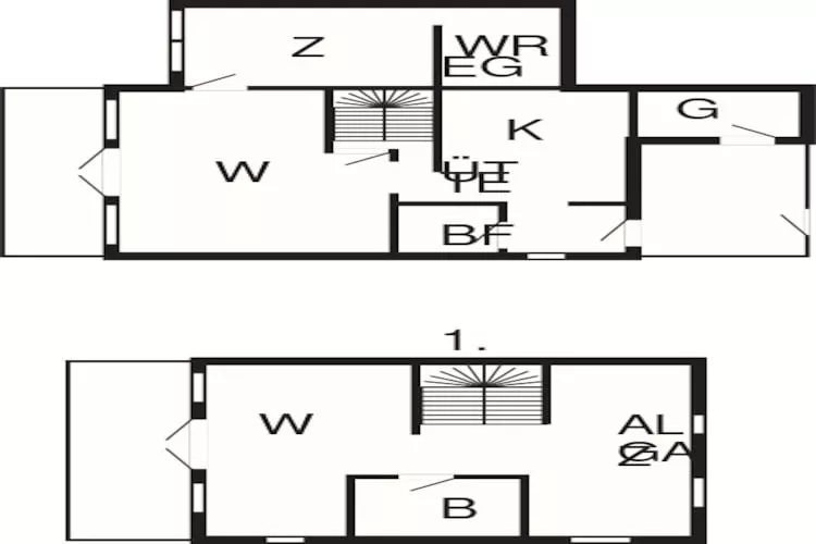 8 Personen Ferienhaus in Hals-By Traum-Grundriss