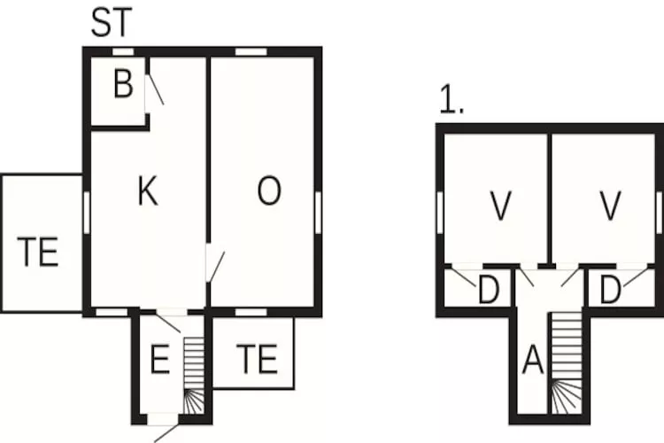 4 person holiday home in ED-By Traum-Floor plan